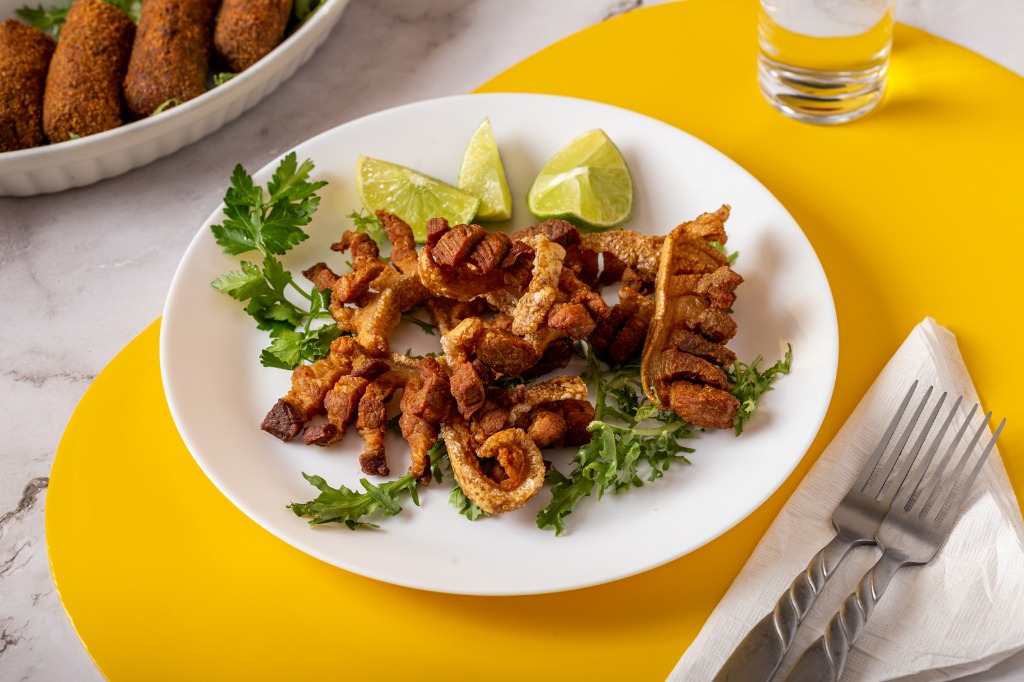 Crispy Cuban Pork Cracklings